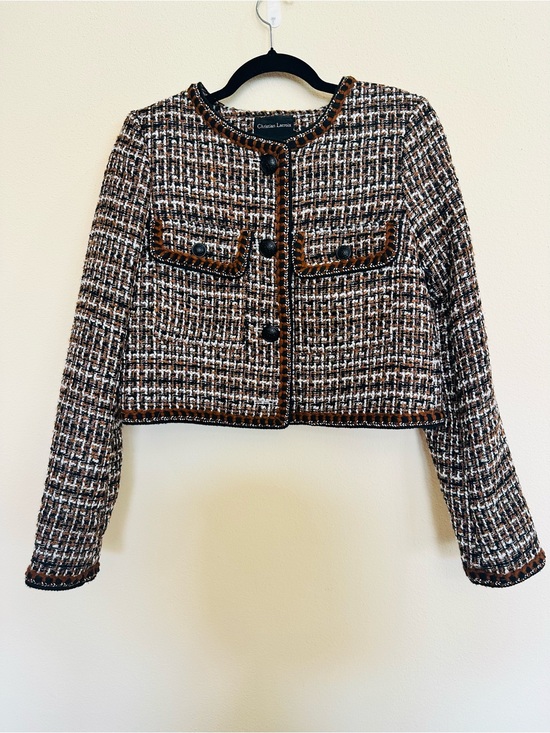Christian Lacroix Jackets & Blazers - Christian Lacroix Tweed Pattern Evening Jacket NWT